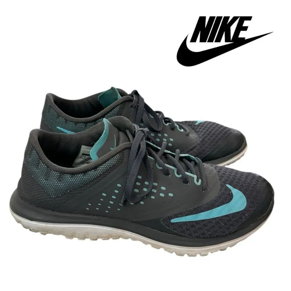 Nike Womens FS Lite Run 2 684667-004 Gray Running Shoes Sneakers 9